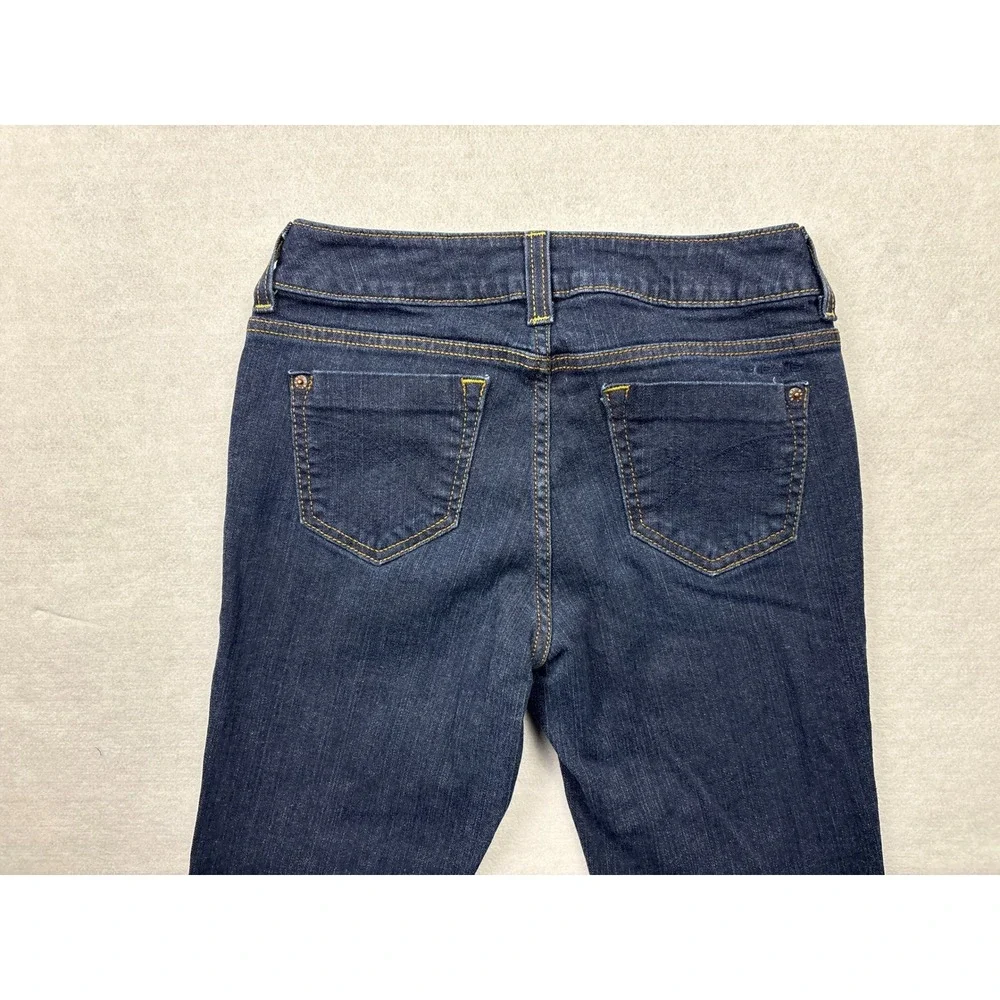 DKNY Soho Jeans Womens 6P Dark Wash Stretch Denim Blue Classic 5 Pocket‎